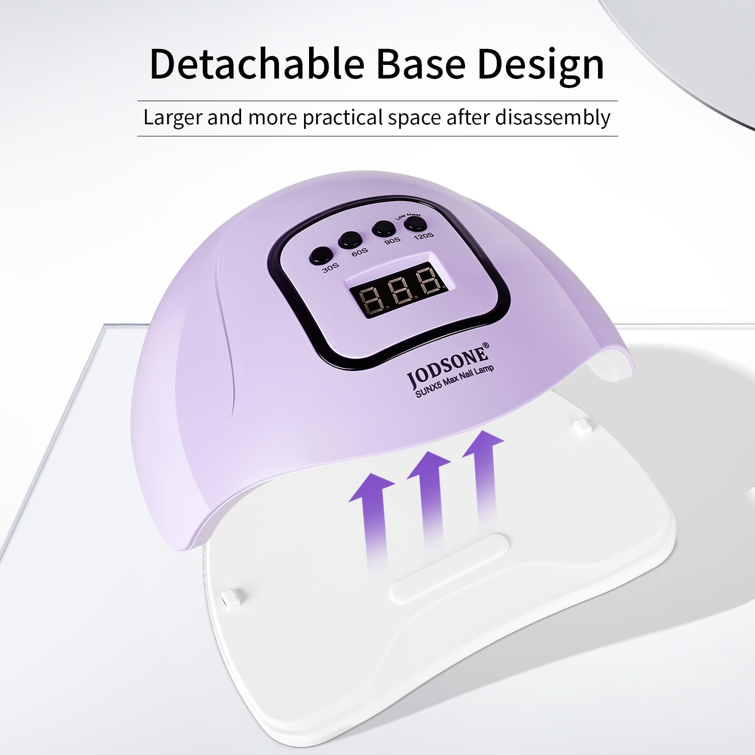 Thumbnail 4 de JODSONE U V LED Nail Lamp 120s Timer
