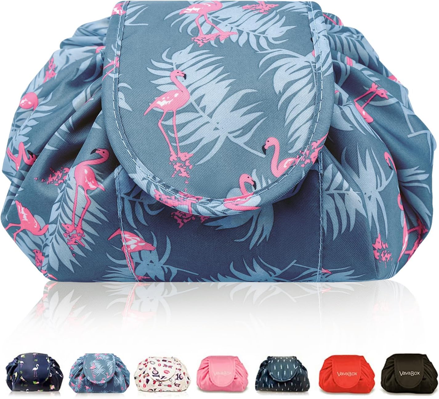 Detalle de Lazy Drawstring Makeup Bag 1L, waterproof pouch