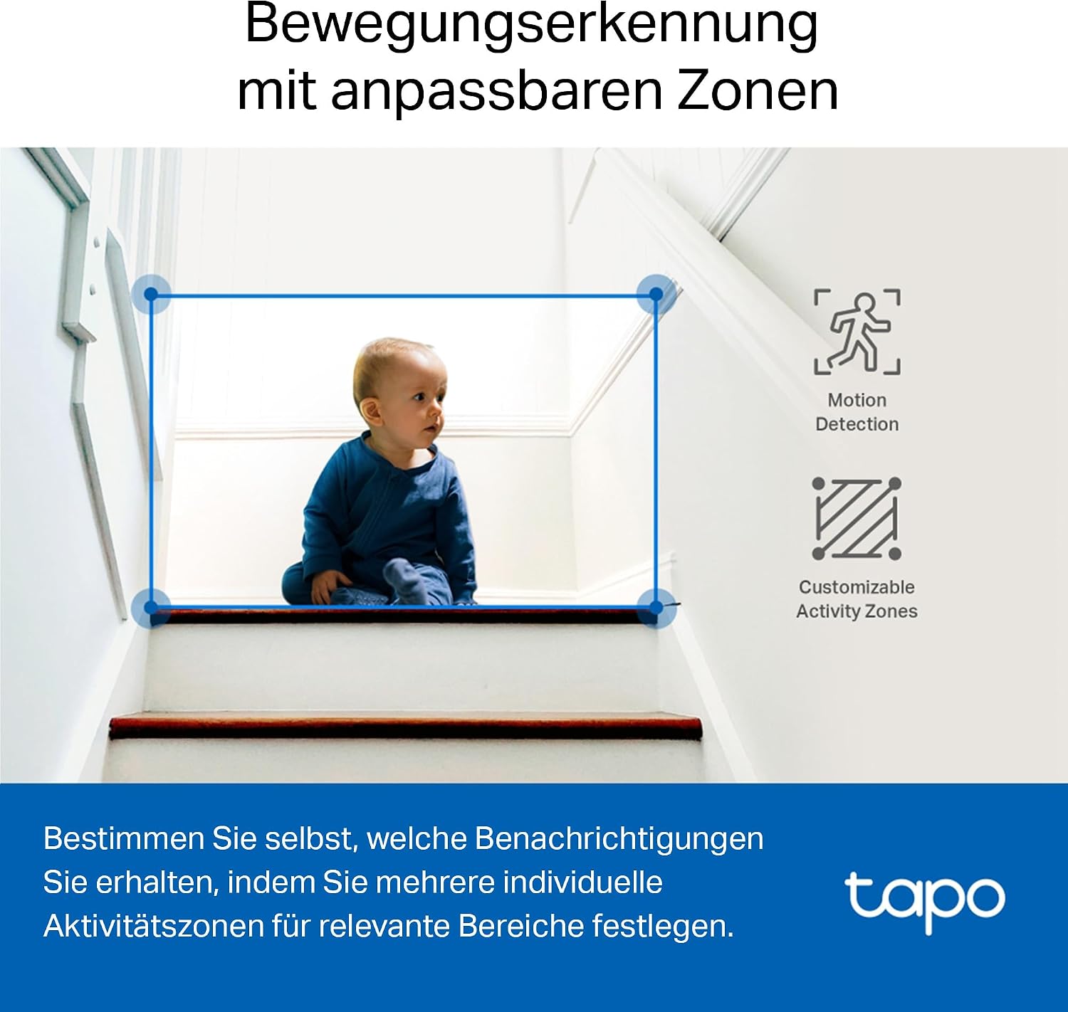 Thumbnail 6 de Tapo C230 3K 5MP Innenüberwachungskamera – 360°-Schwenk, KI-Erkennung, Nachtsicht & Zwei-Wege-Audio