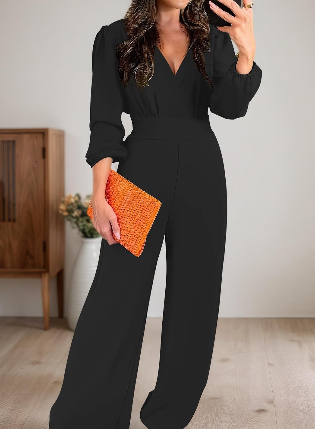 Detalle 2 de Pink Queen Wide-Leg Jumpsuit