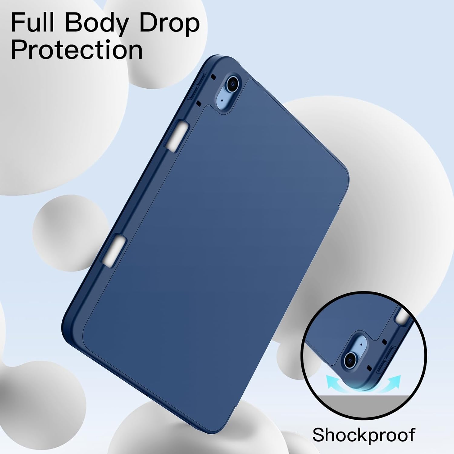 Thumbnail 3 de JETech iPad Case A16 Navy