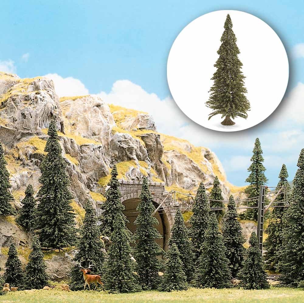 Thumbnail 1 de Busch Environnement BUE6576 – 20 Supers Sapins à l’échelle N 🚂