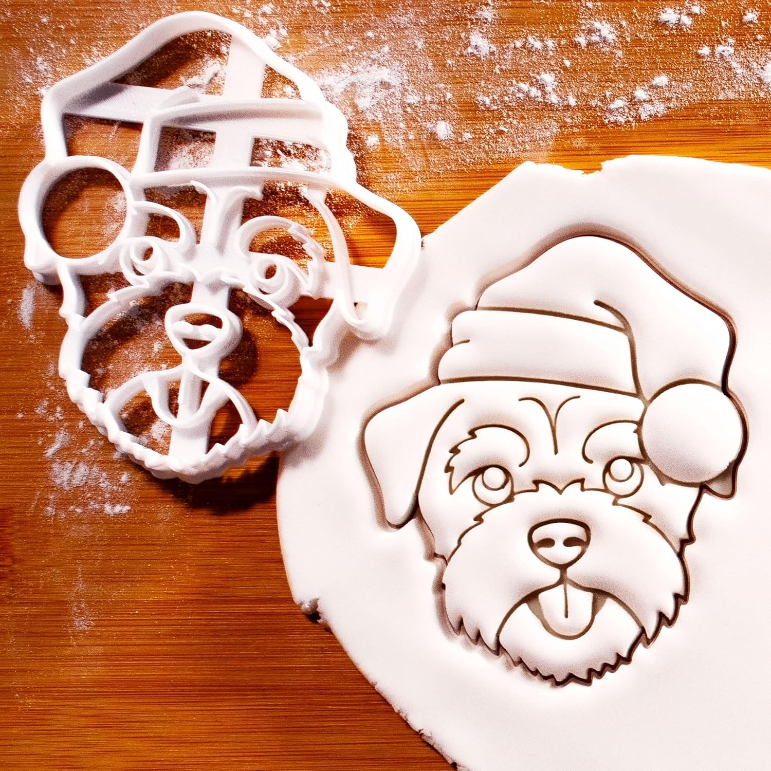 Detalle 2 de BAKERLOGY Border Terrier cookie cutter - detailed design 🍪