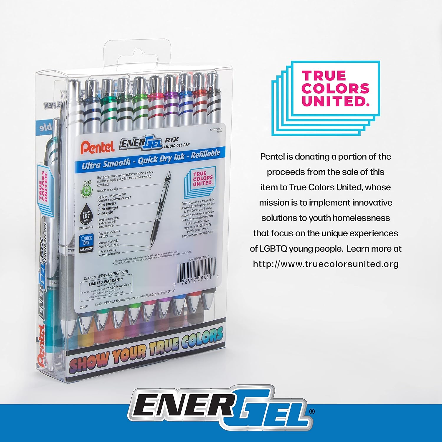 Thumbnail 6 de Pentel Gel Pens 0.7 mm