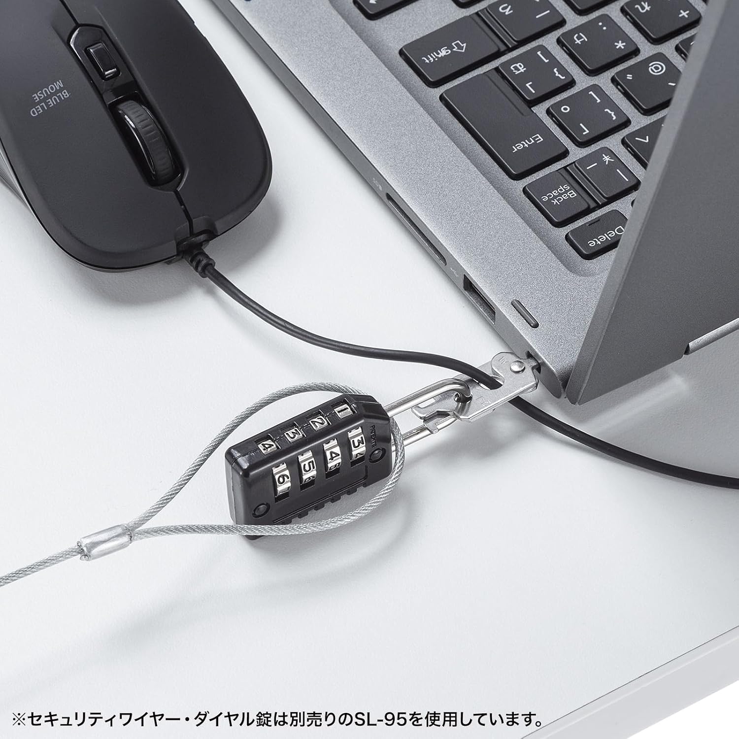 Thumbnail 2 de サンワサプライ SLE-24P eセキュリティ 3種類のスロット対応取り付け部品