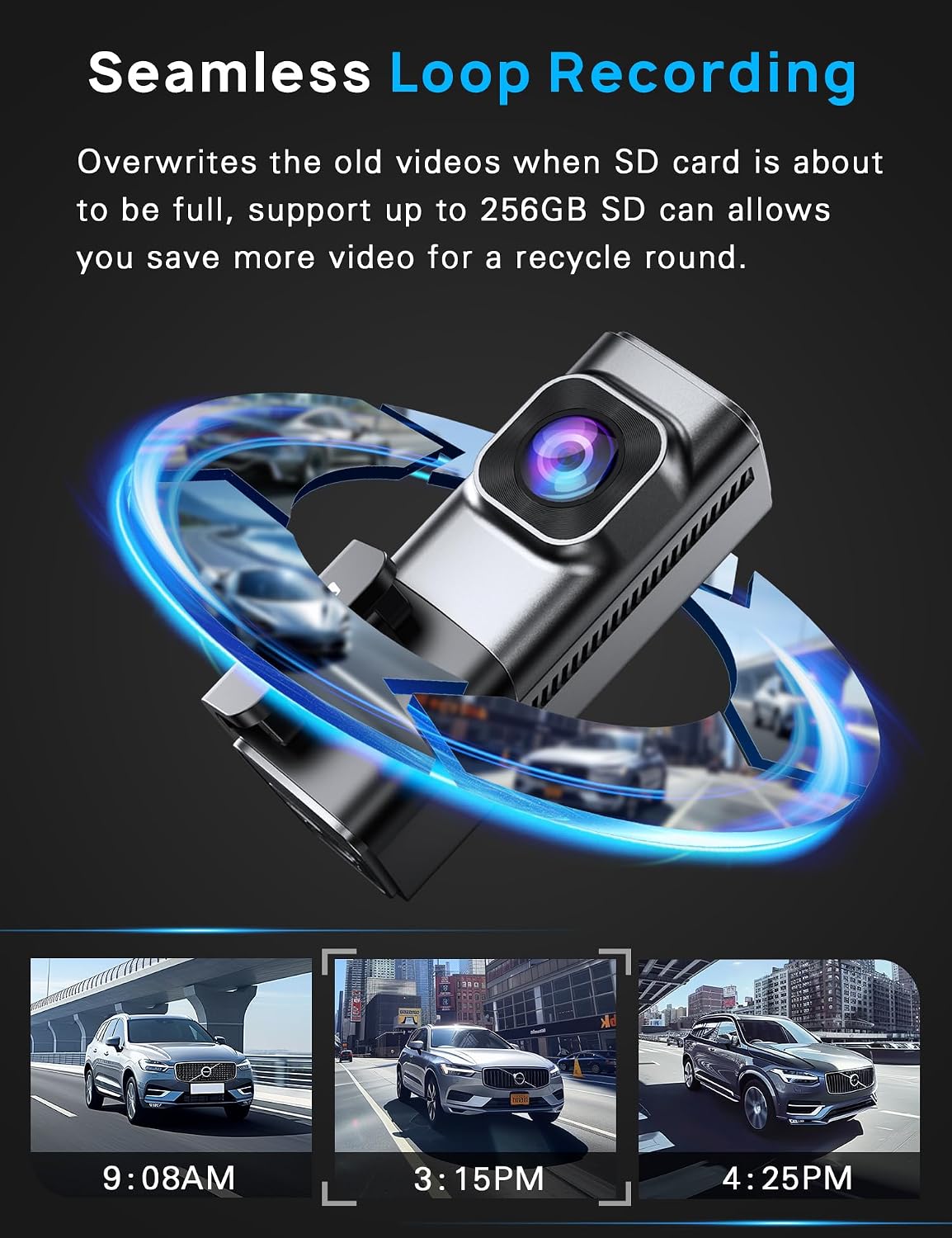 Thumbnail 4 de Navycrest Q7 64GB dash cam