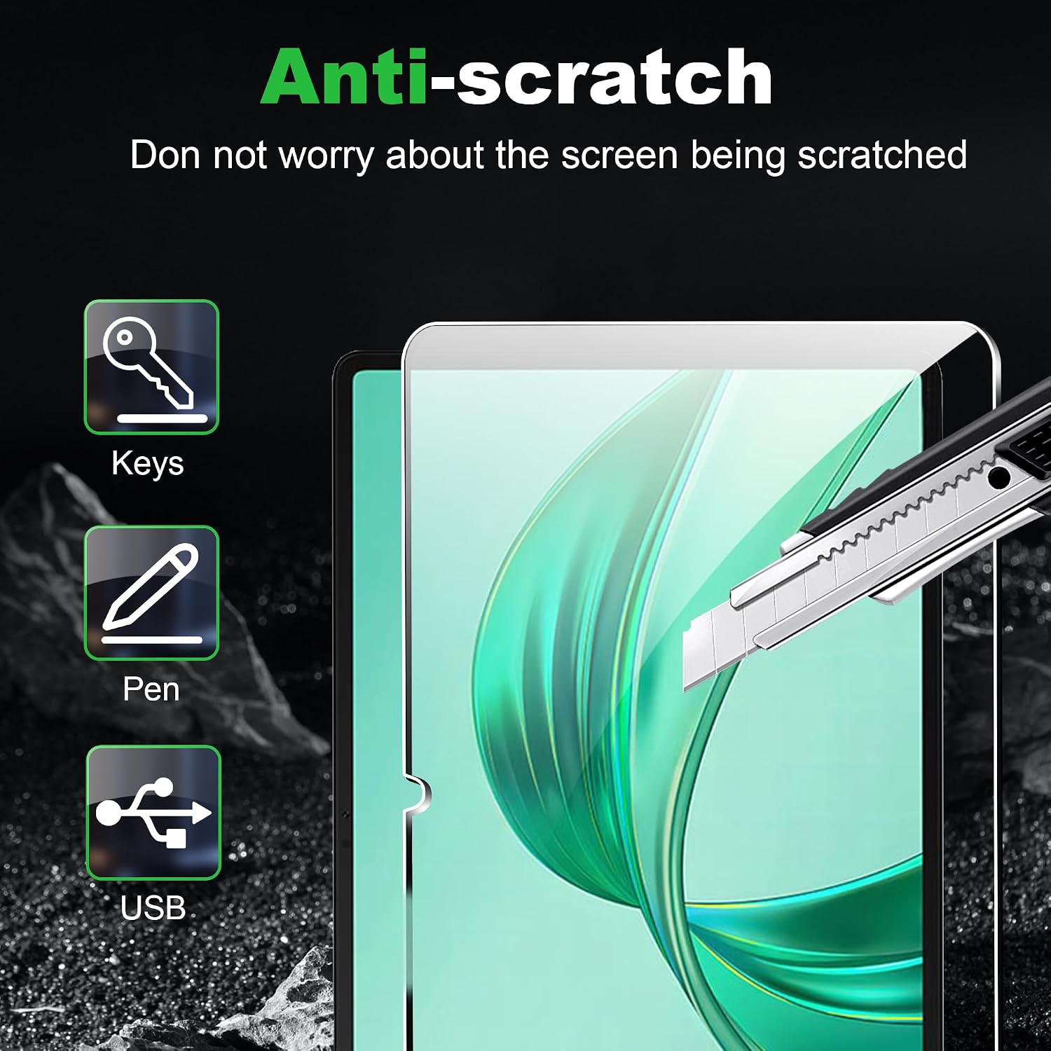 Thumbnail 1 de Rojeuinn Tempered Glass per Honor Pad X8a 11