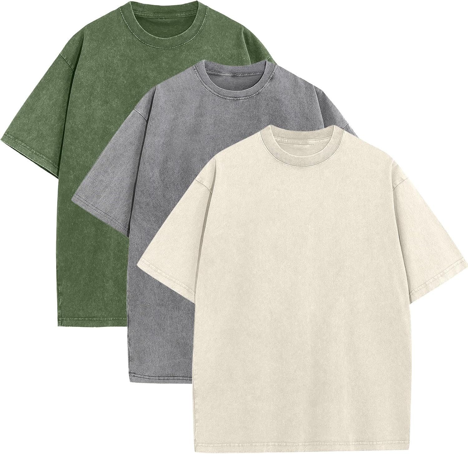 Thumbnail 2 de Men's Oversized Cotton T-Shirt loose fit casual tee