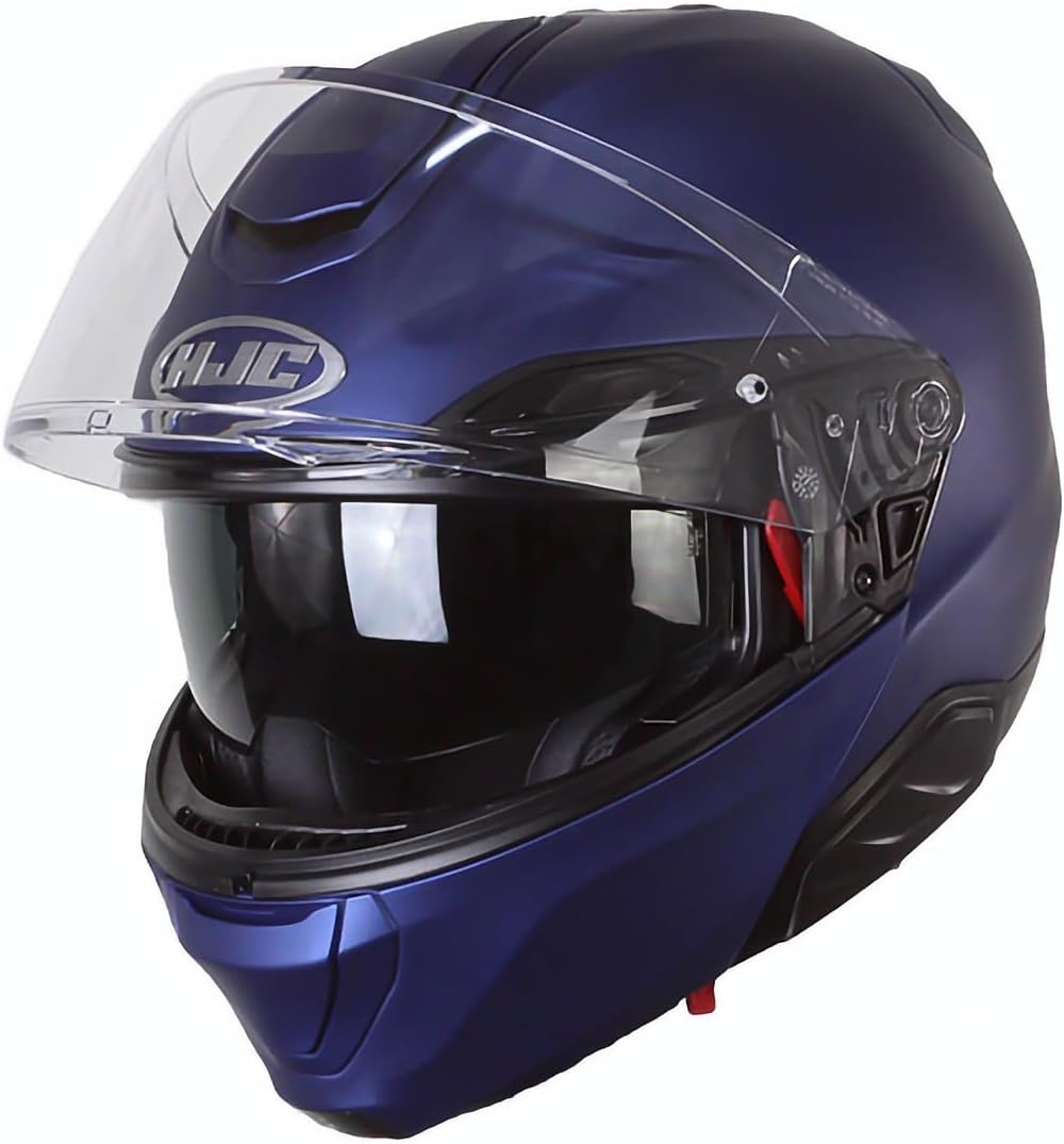Detalle 2 de HJC RPHA91 SOLID Semi Flat Metallic Blue – Casco Modulare XS