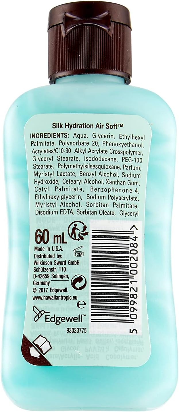Detalle de Hawaiian Tropic Minisize Doposole Silk Hydration 60ml x 2 | Lozione doposole leggera e idratante