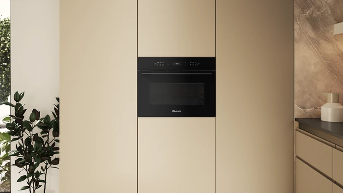 Detalle de Bauknecht BCW7O7HTSK Einbau Kombi-Mikrowelle
