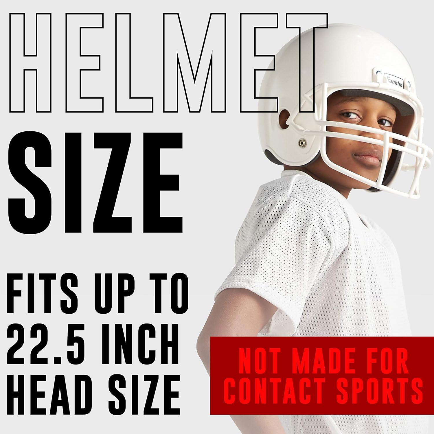 Thumbnail 4 de Franklin Sports NFL Kids Helmet + Jersey Set (Pittsburgh Steelers) — Youth Medium Costume Uniform