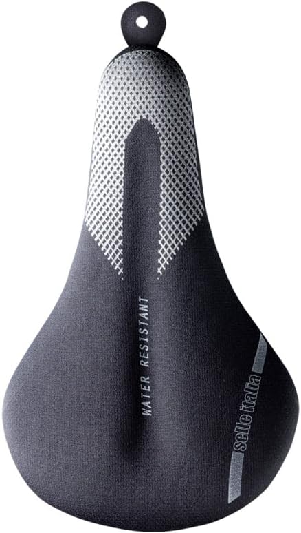 Couvre-selle COMFORT BOOSTER S (noir) : housse respirante à enfiler