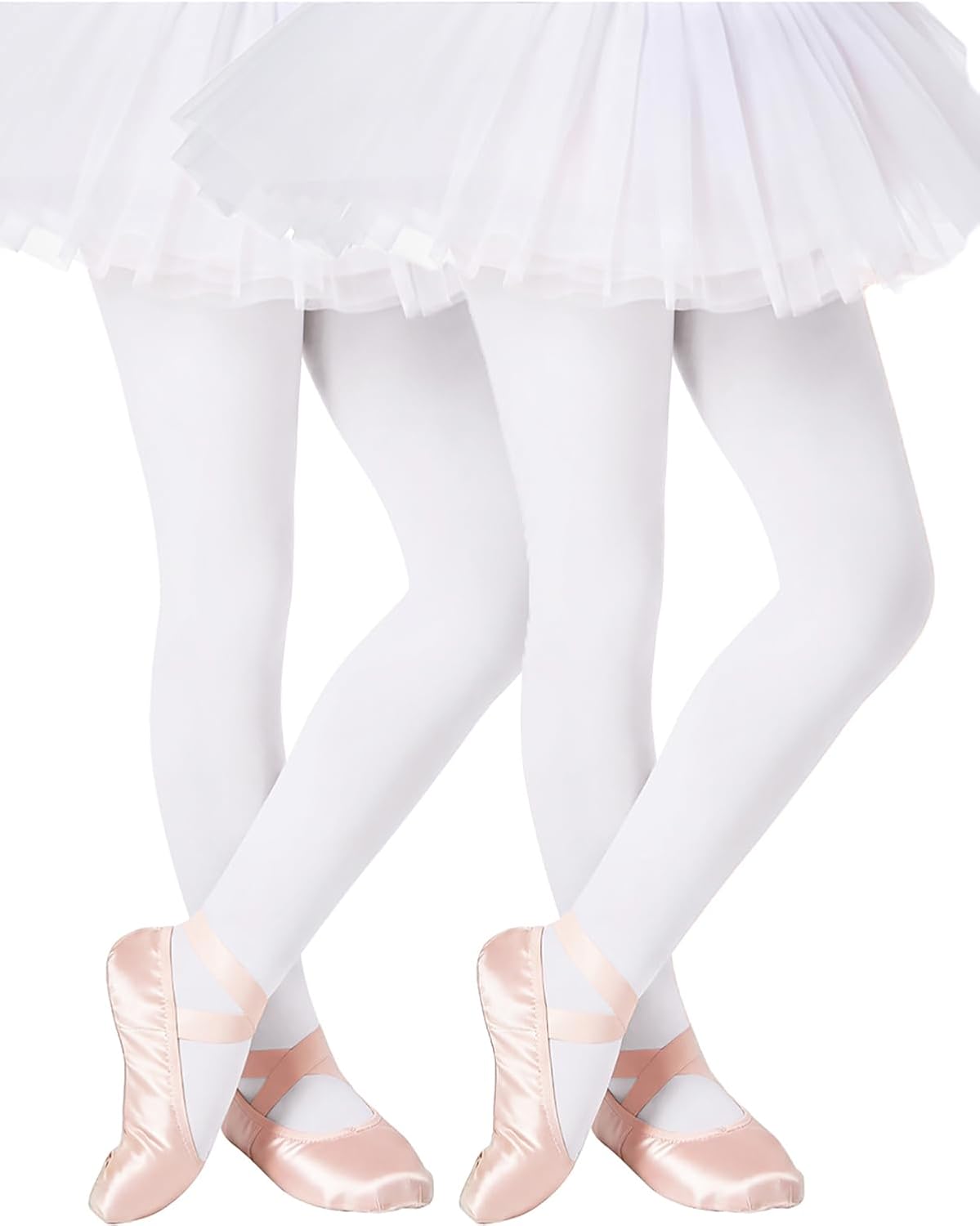 Detalle de Century Star Toddler Ballet Tights, Nylon-Spandex
