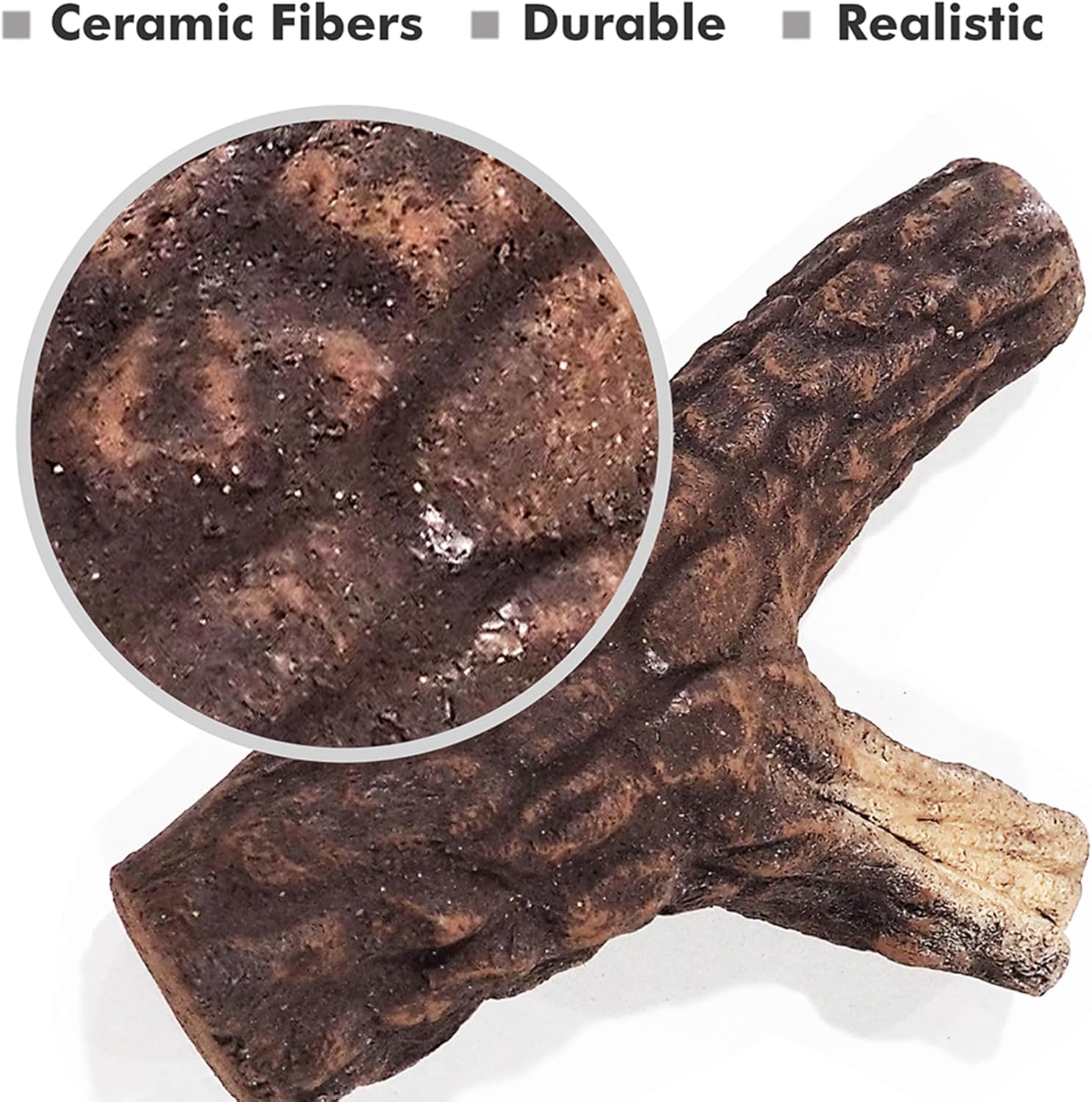 Thumbnail 5 de ART TO REAL Ceramic Pine Cone Logs 9 pcs