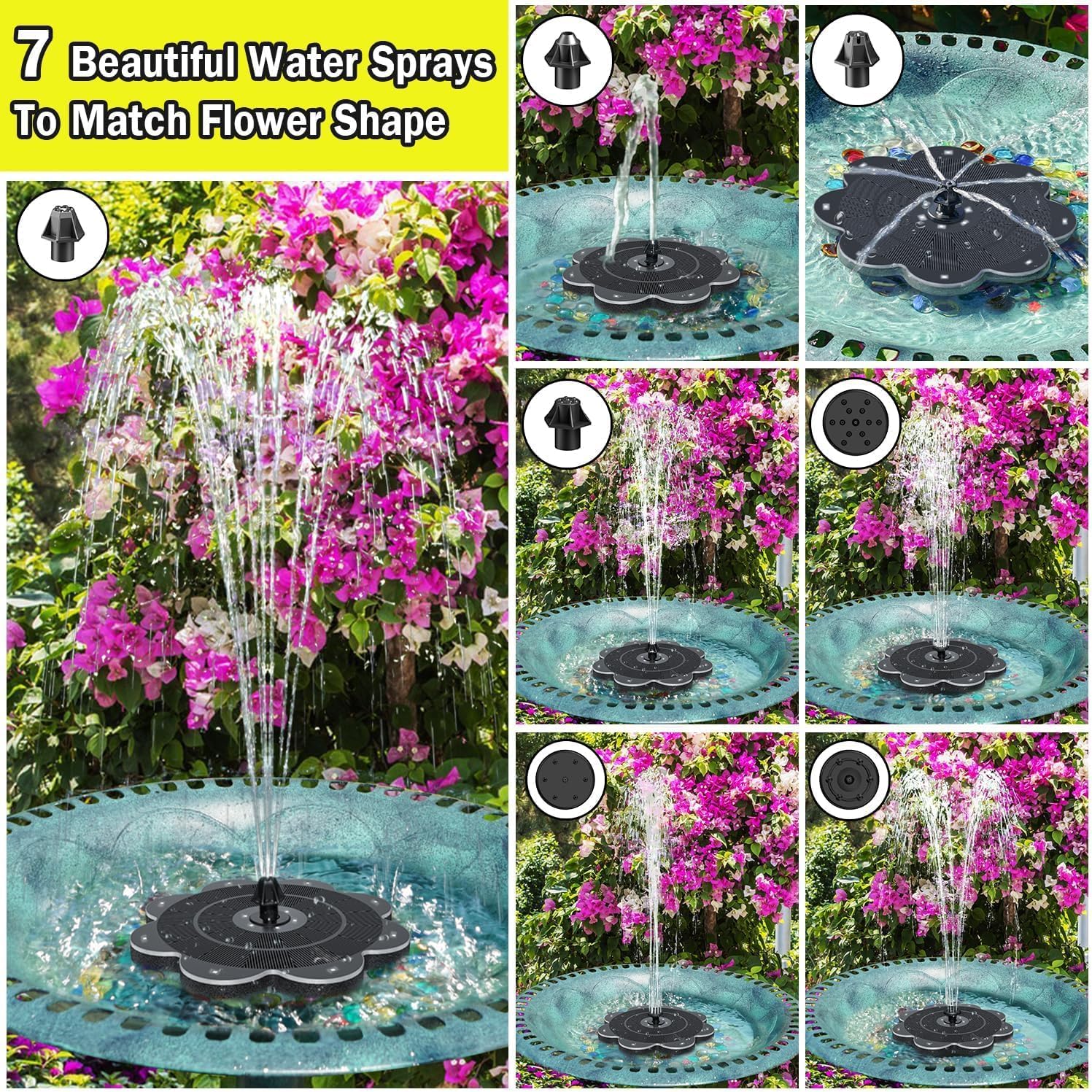 Detalle 2 de SZMP Solar Springbrunnen LED 3,5 W