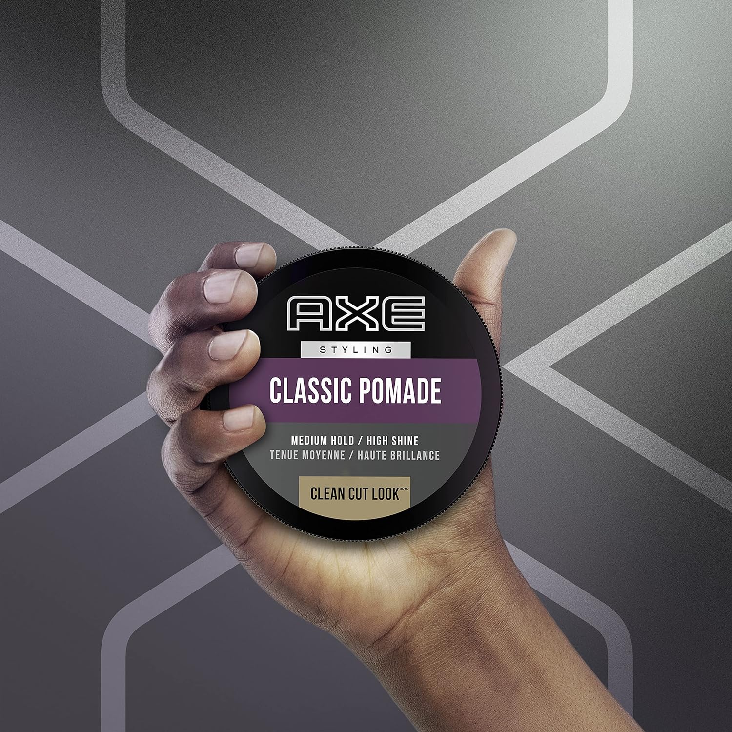 Thumbnail 3 de AXE Clean Cut Look Classic Hair Pomade — Medium Hold, Natural Finish (2.64 oz, 2 Count)
