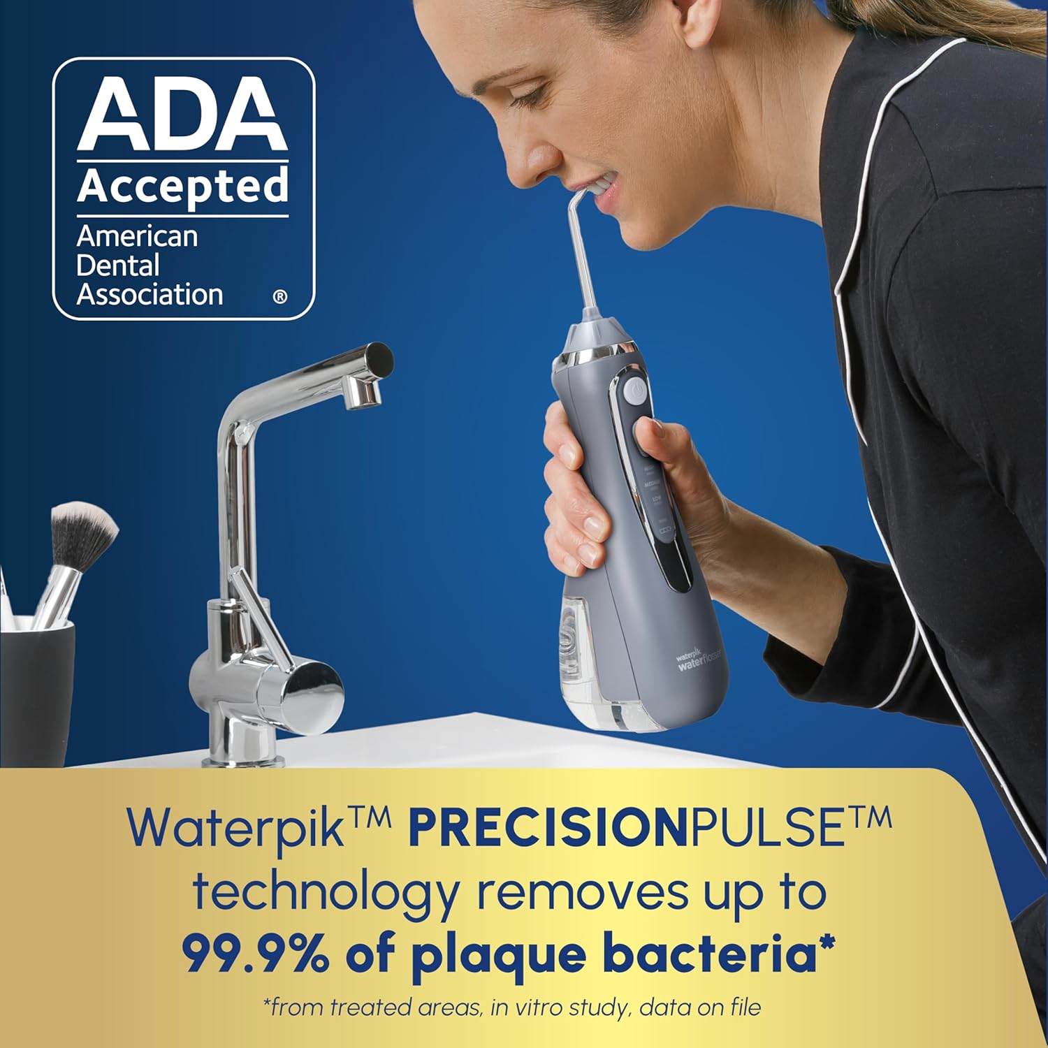 Thumbnail 2 de Waterpik WP-587 Cordless Water Flosser 7 oz