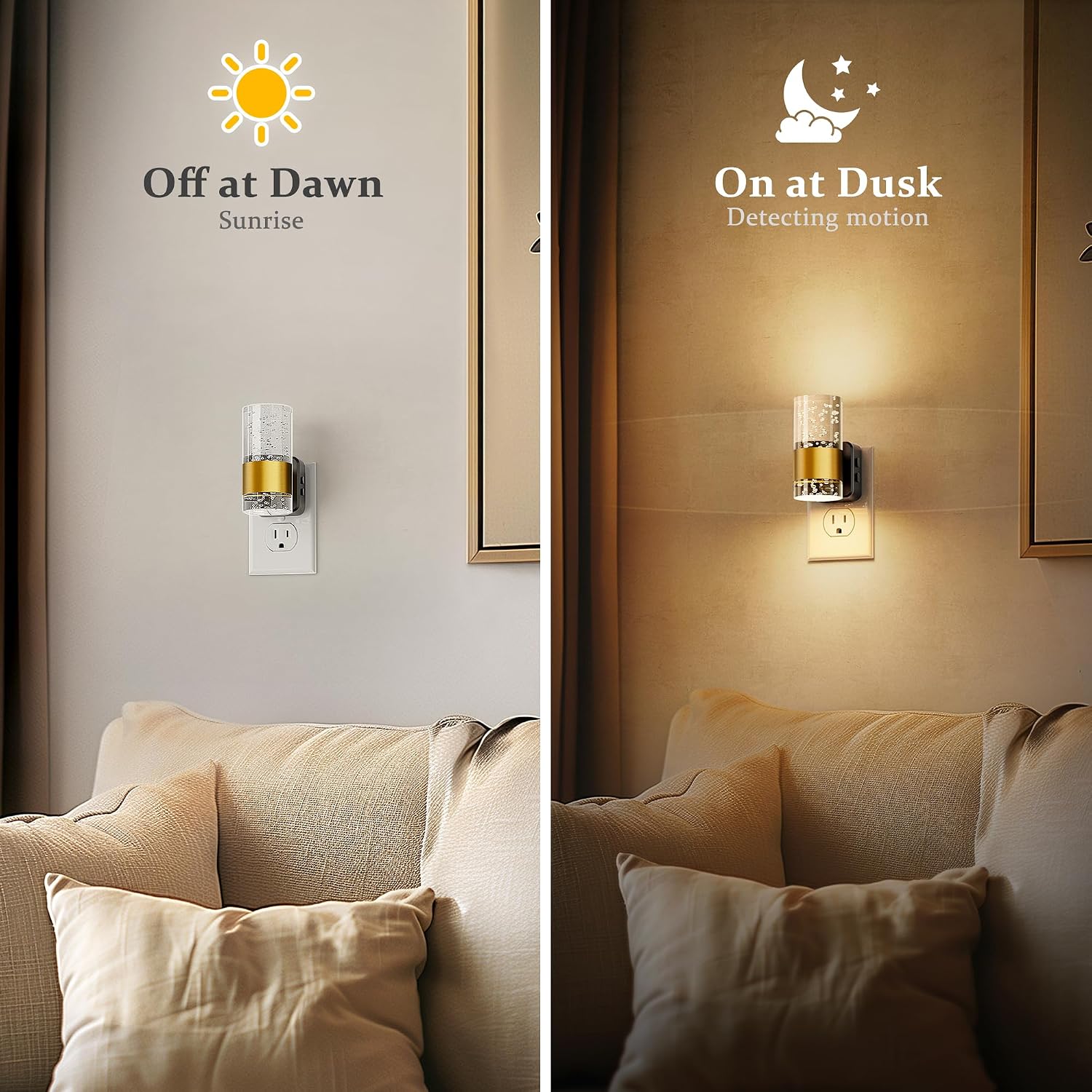 Thumbnail 3 de JandCase Color-Changing Night Light 2-Pack