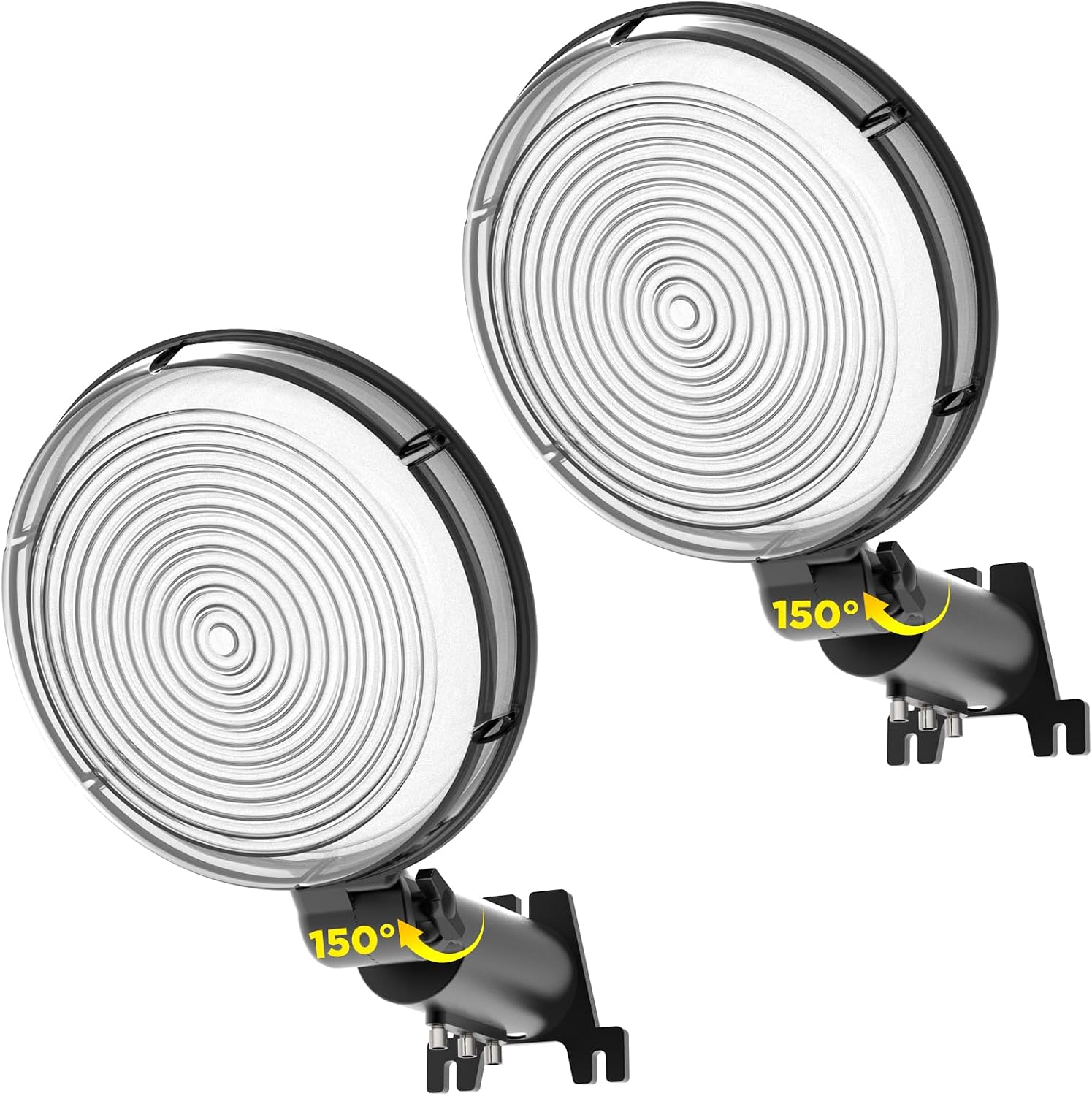 Detalle de WILLGOTOP MiniGCD 1PC Outdoor LED Barn Lights, 150W, 21,000 Lumens, 2-Pack