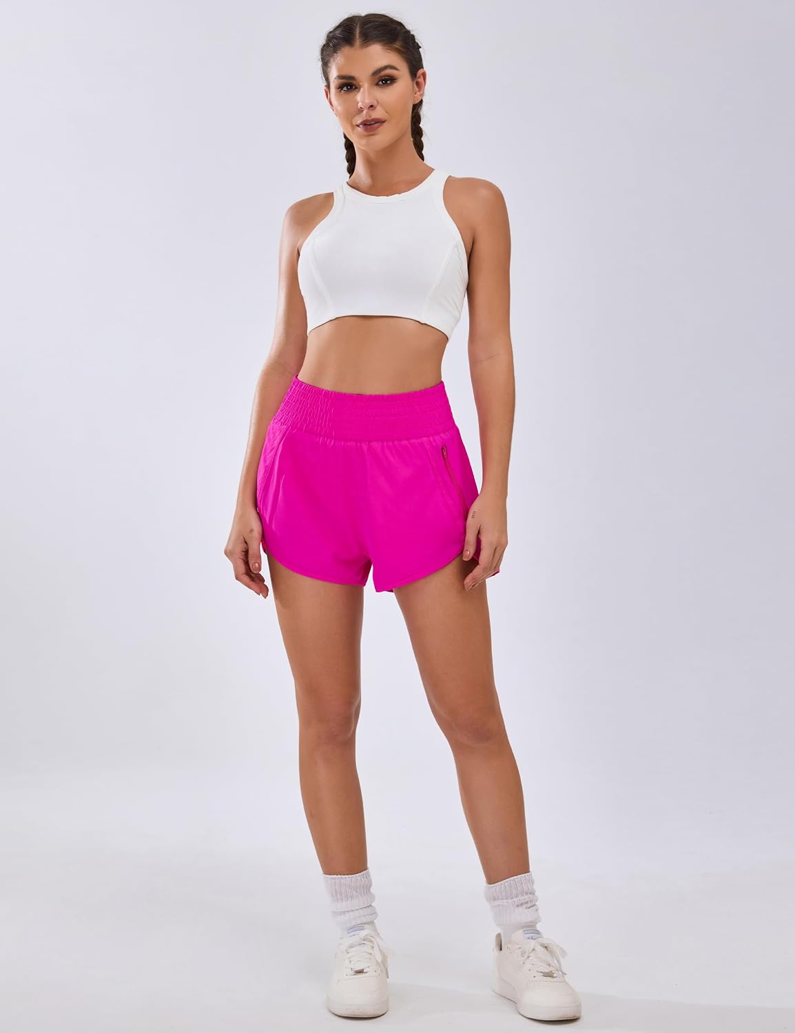 Detalle 1 de BMJL Women's Athletic Shorts, 2.5-Inch
