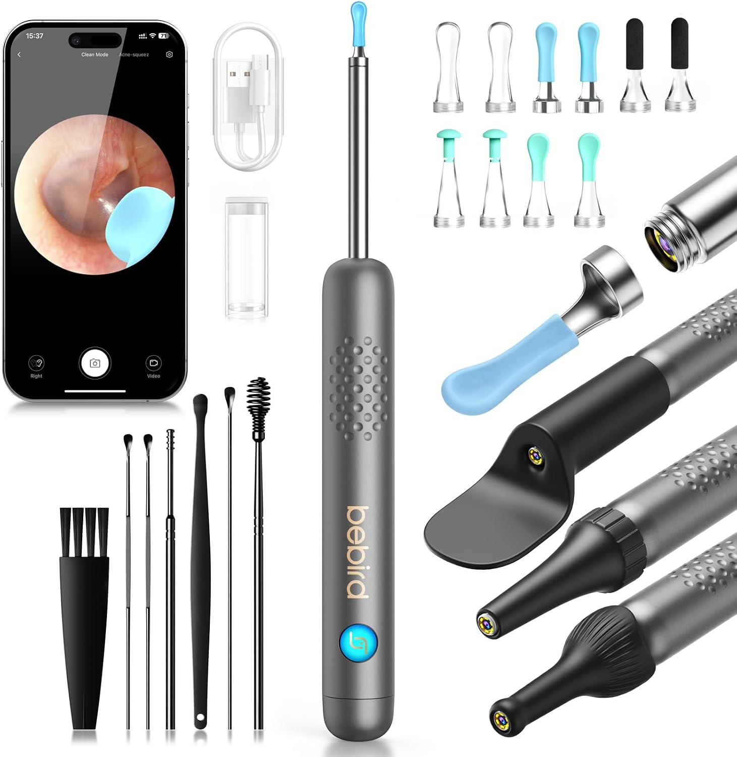 Detalle de BEBIRD Ear Wax Removal Tool R1