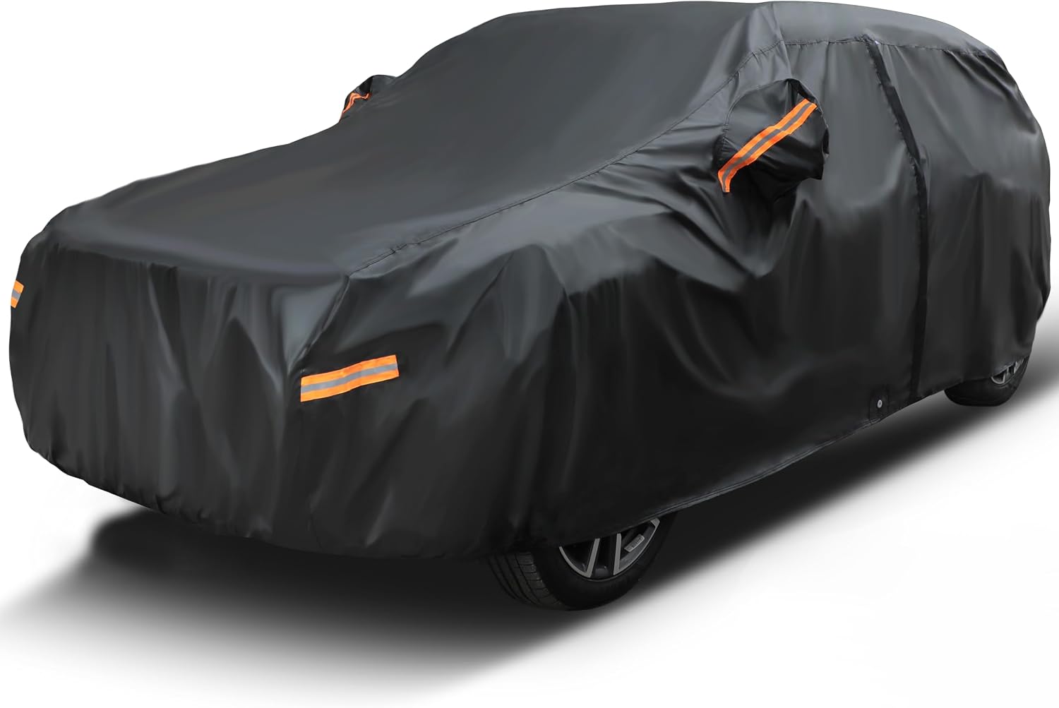Detalle de EzyShade 10-Layer SUV Car Cover (Waterproof, All-Weather) – Black, Size S3