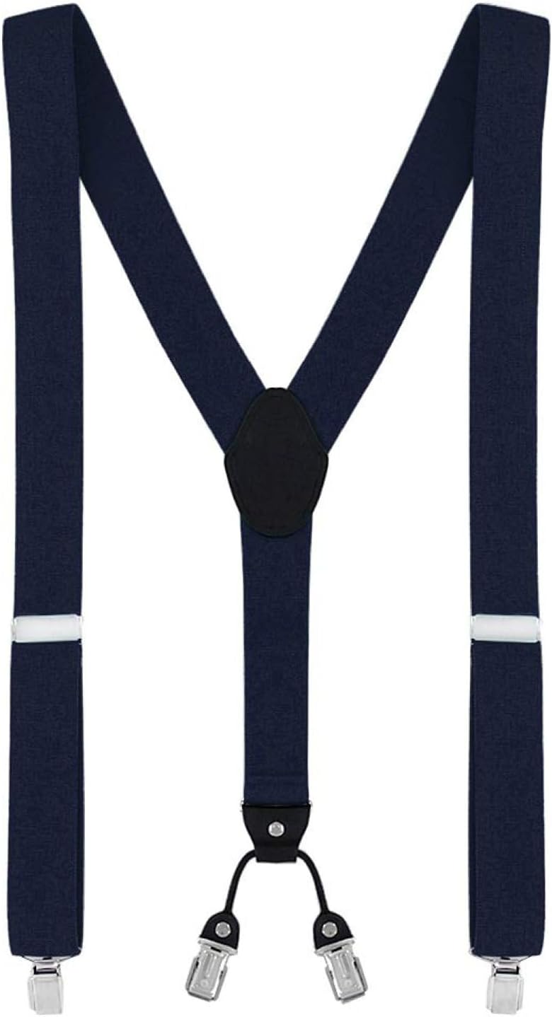 Detalle 2 de DonDon Hosenträger Herren extra stark 3,5 cm