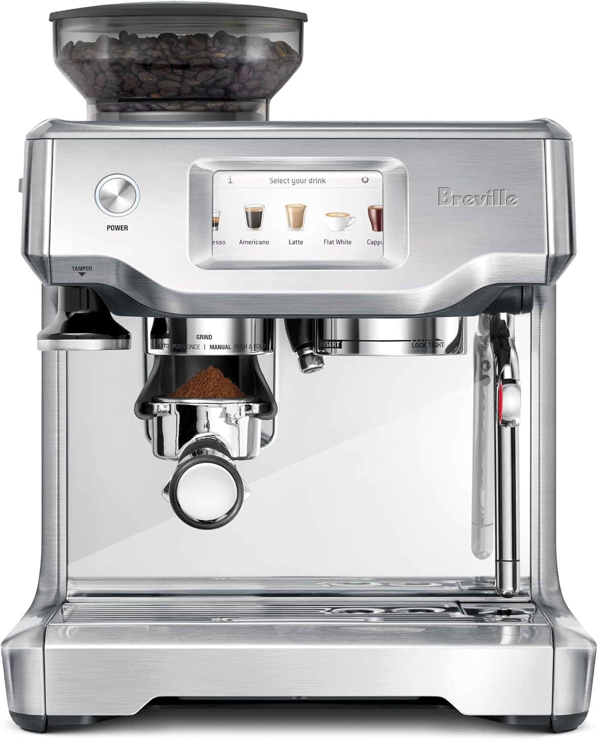 Detalle de Breville espresso machine BES880BSS