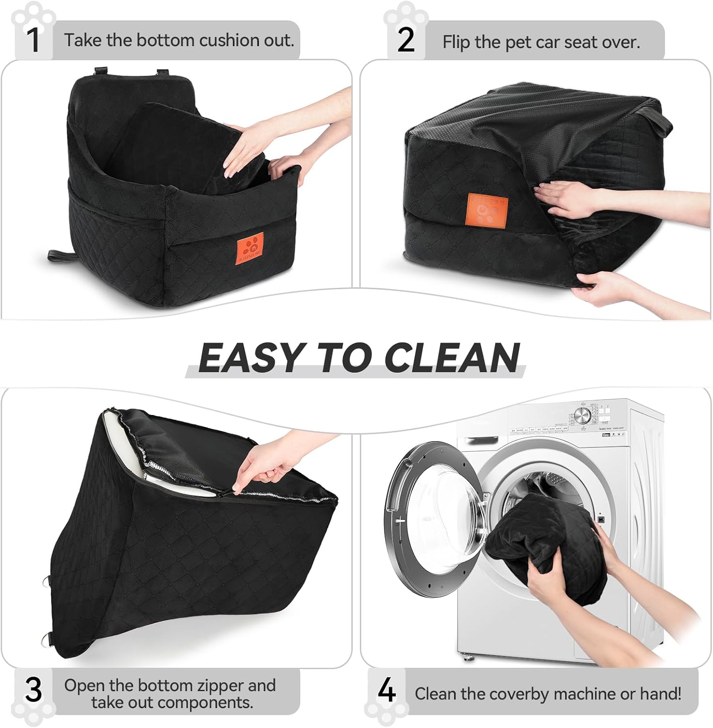 Thumbnail 6 de Dog booster seat for small dogs up to 35lbs