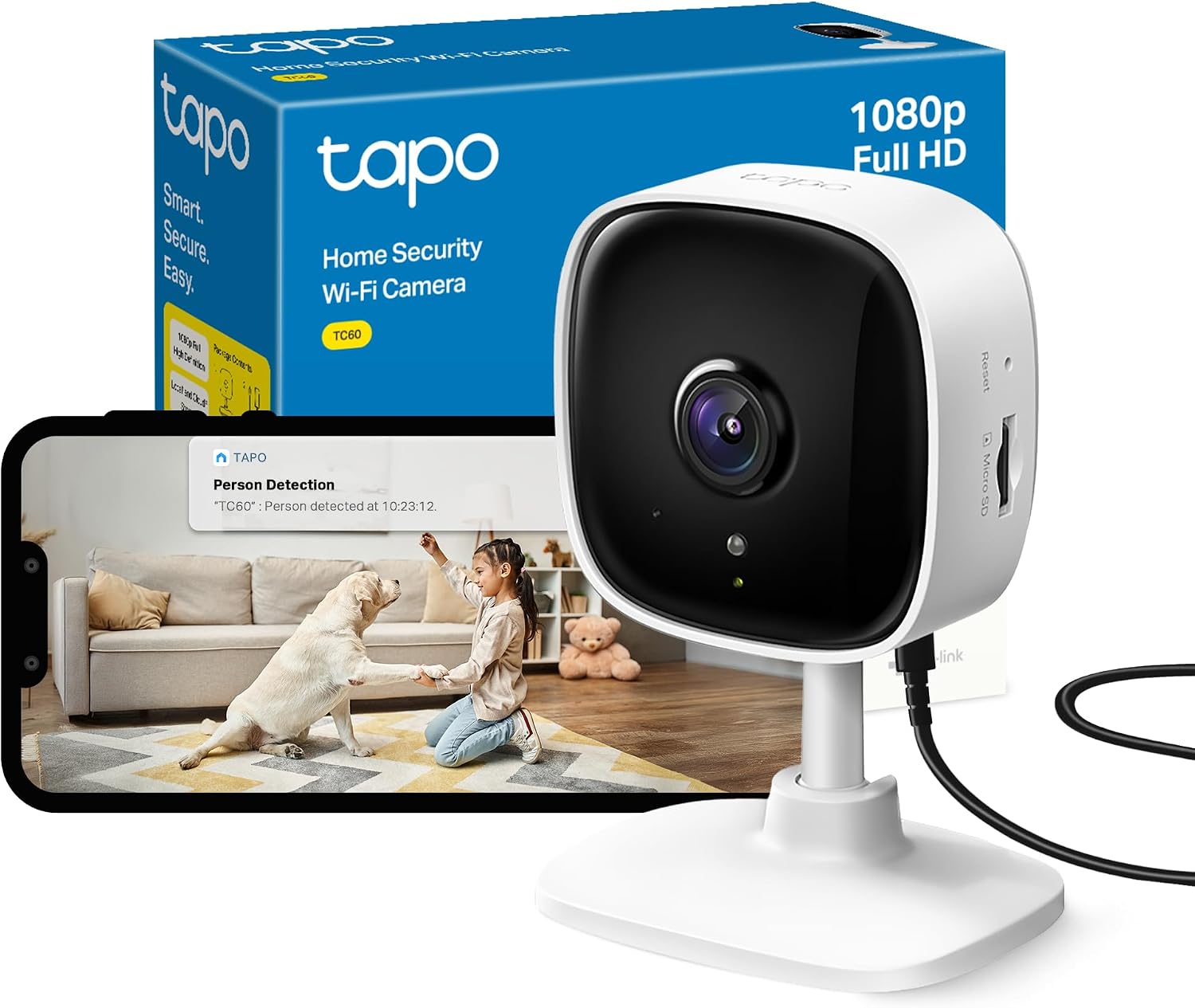 Detalle de Tapo TC60 Indoor Camera 2-way Talk