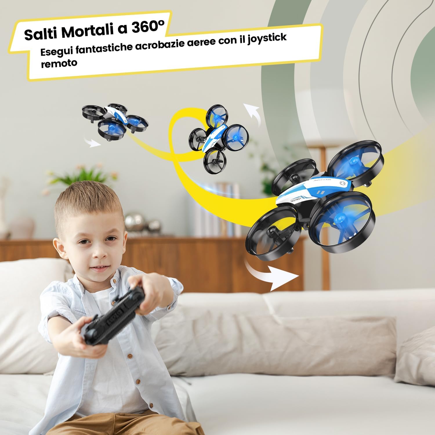 Thumbnail 3 de Holy Stone HS210 Mini drone per bambini con 3 batterie 🚁