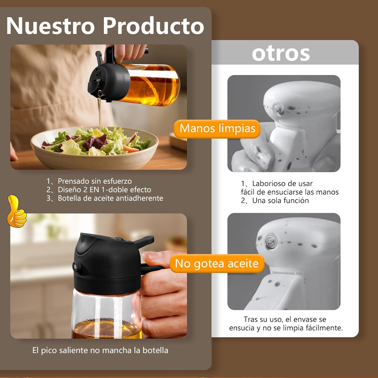 Detalle 2 de SWEET VIEW 2 en 1 470 ml aceite