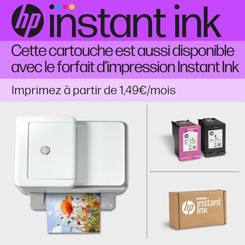 Detalle 2 de HP 62 Trois Couleurs – Cartouche encre originale (Cyan, Magenta, Jaune) pour imprimantes HP