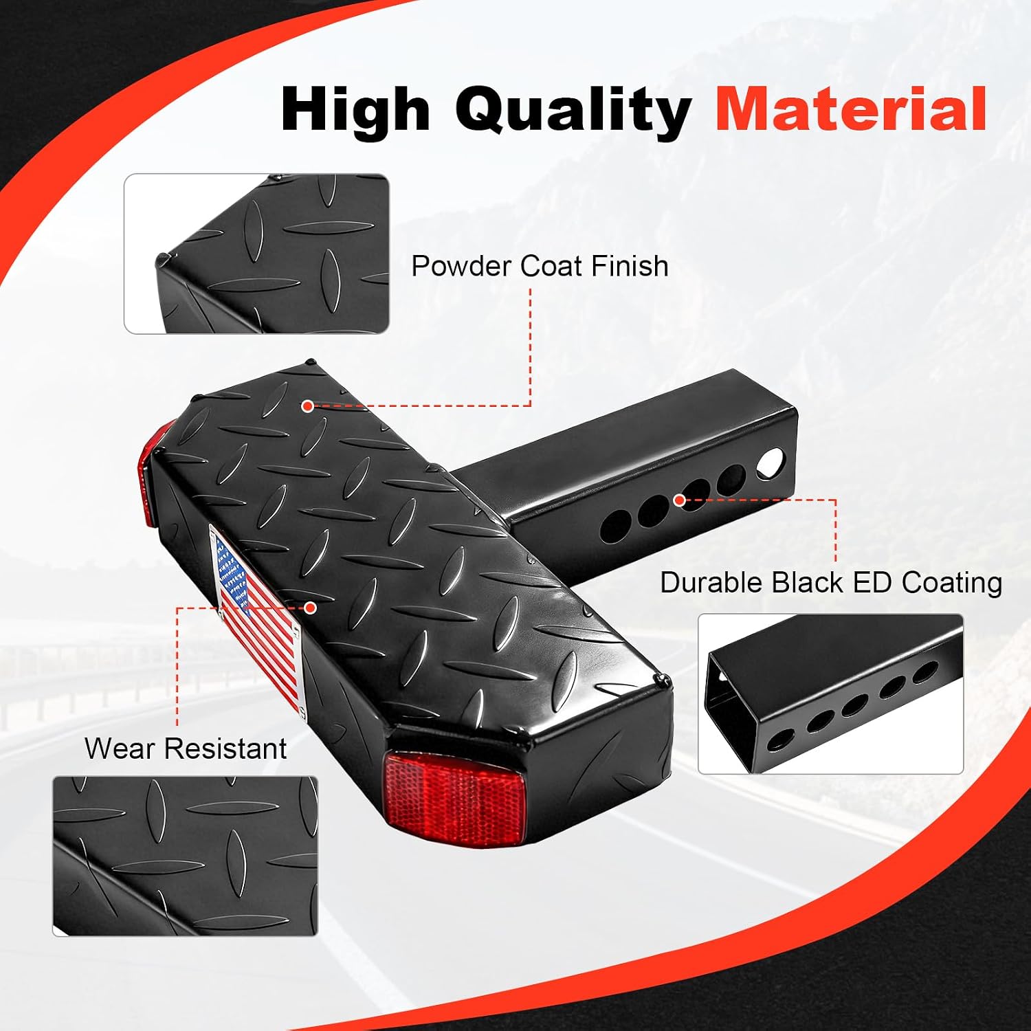 Detalle de DICMIC Hitch Step for 2-Inch Receivers