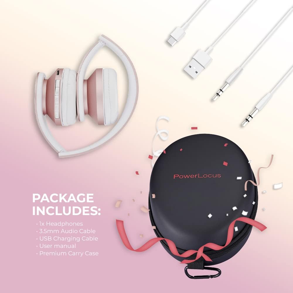 Thumbnail 6 de PowerLocus Bluetooth over-ear headphones