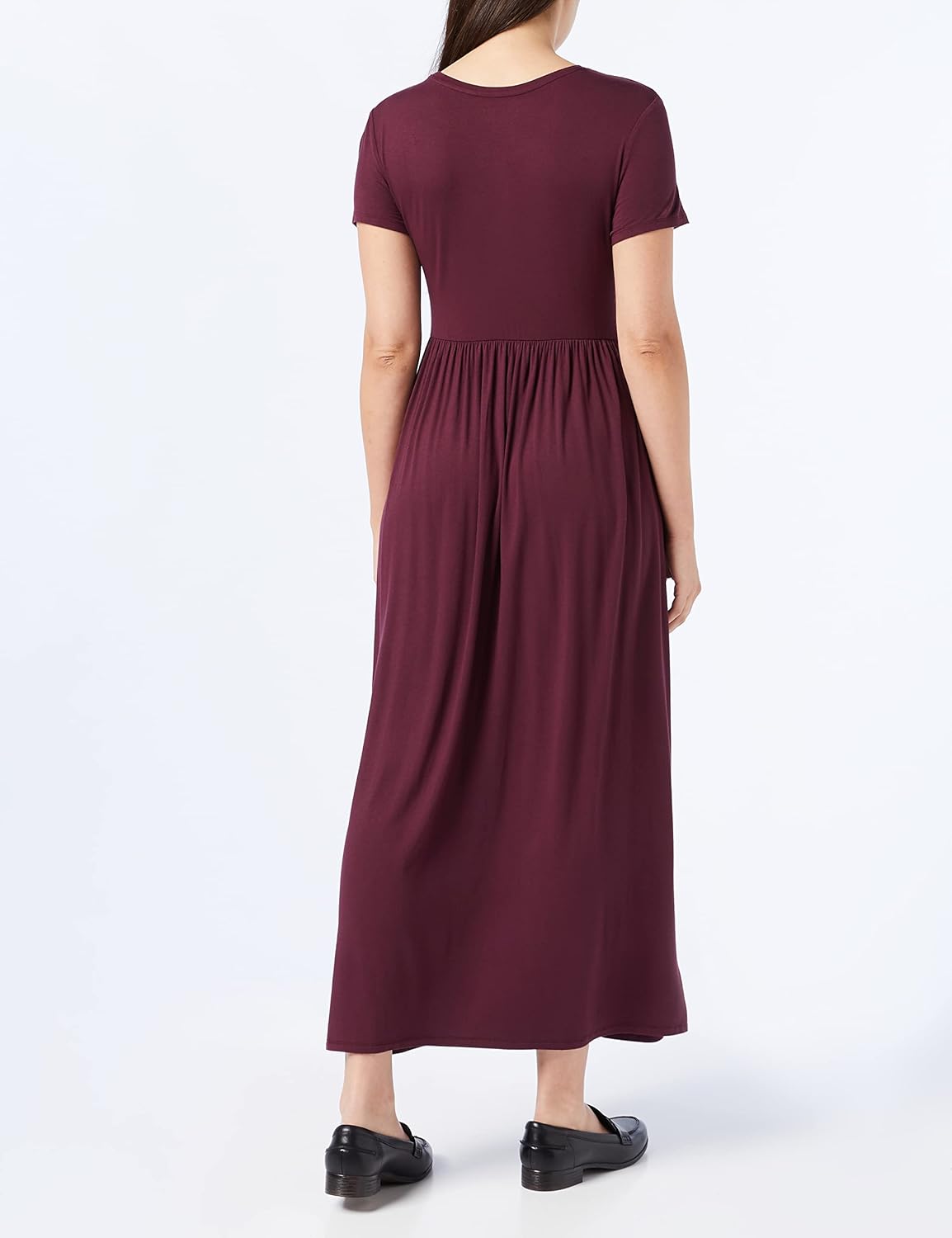 Thumbnail 3 de Amazon Essentials Women's Fit and Flare Short Sleeve Waisted Maxi Dress (Plus Size)