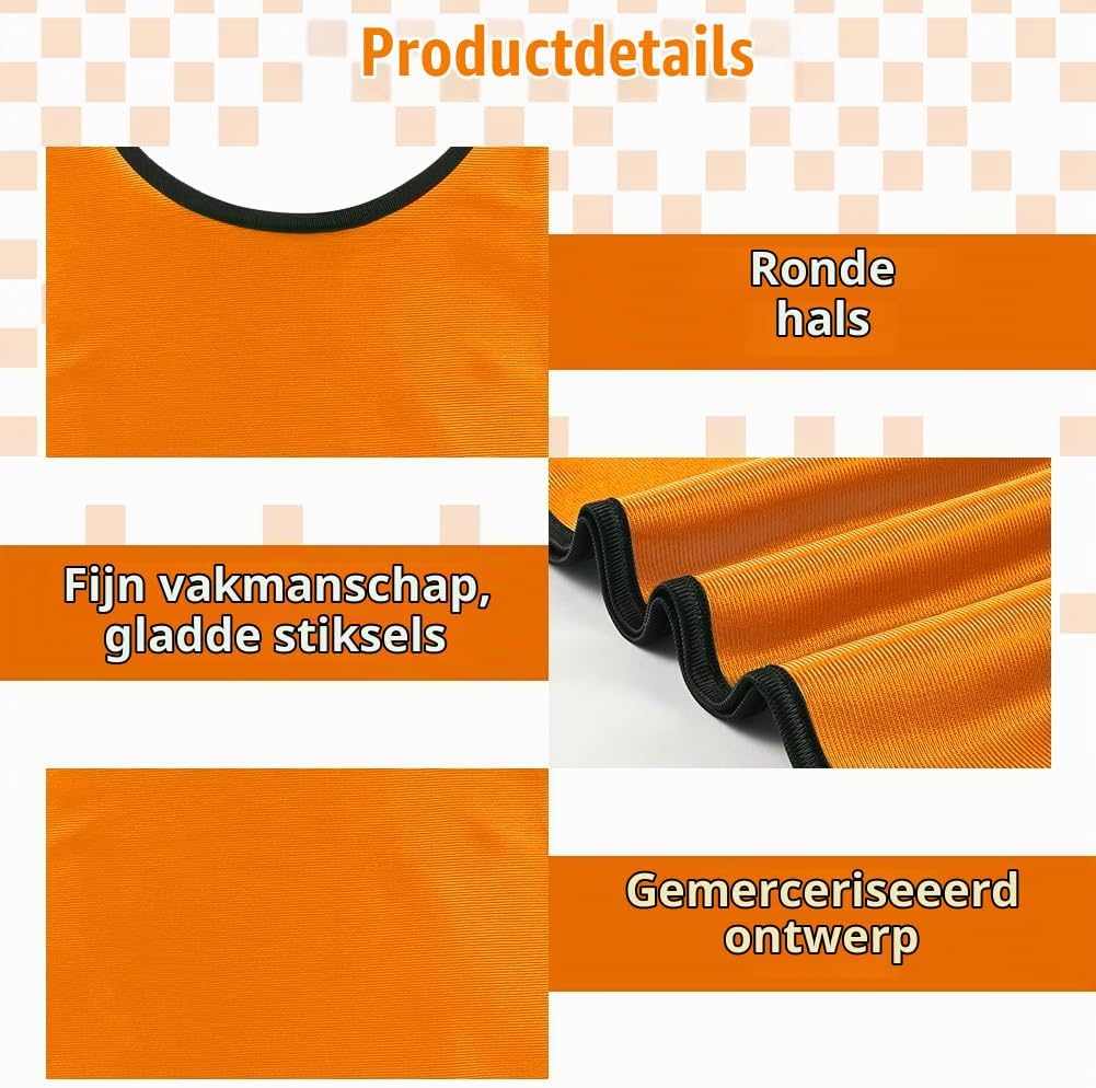 Detalle de BSBUY Trainingshesje voor voetbal, ademend mesh voor volwassenen en kinderen