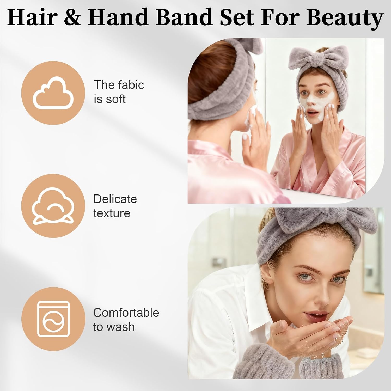 Detalle de HEYMKGO set di 40 pennelli make up professionali con doppia estremità e accessori