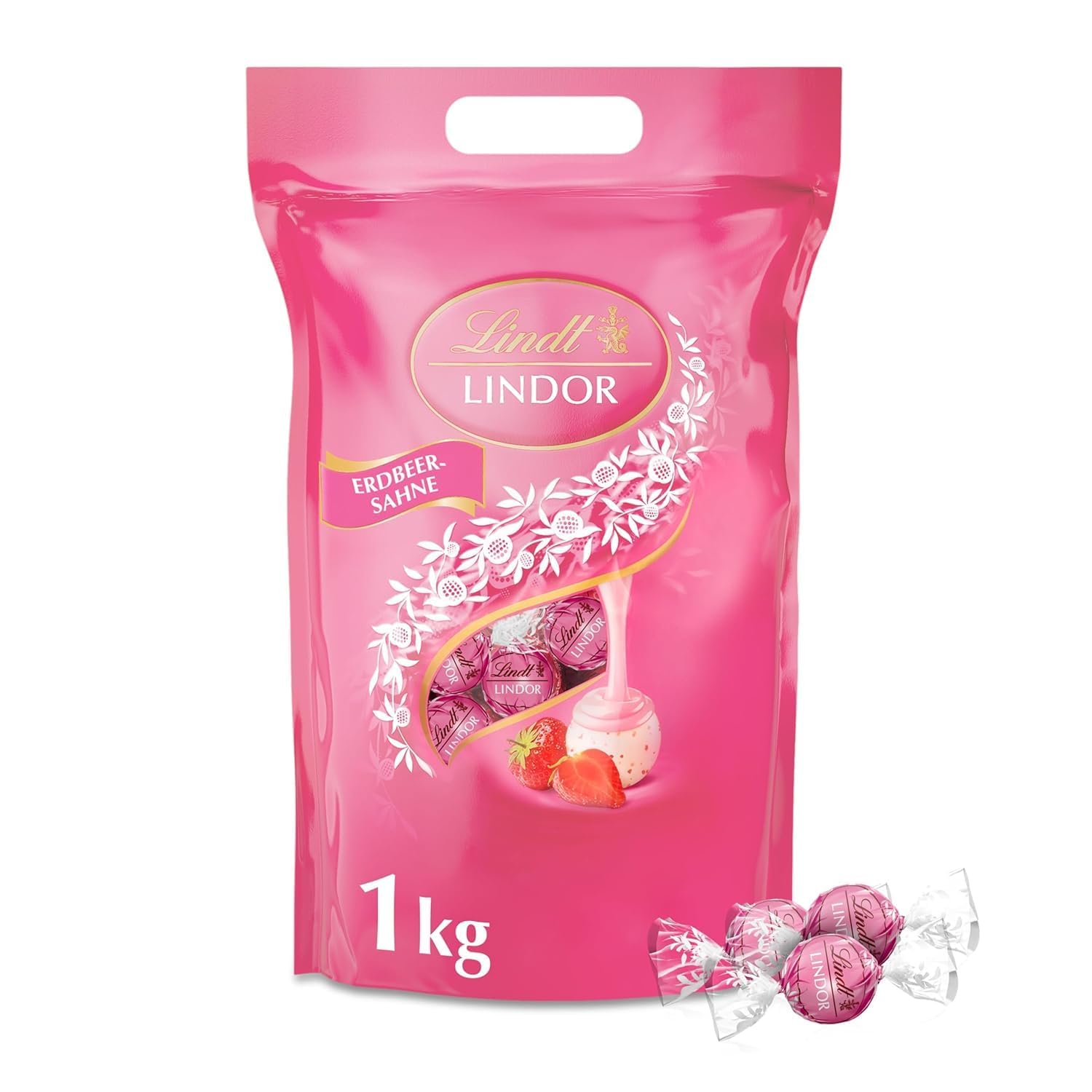 Thumbnail 6 de Lindt Schokolade Vollmilch Schokoladenherzen – 300 g, buntes Herzgeschenk mit 15 Herzen in Grün, Rot, Blau und Gold