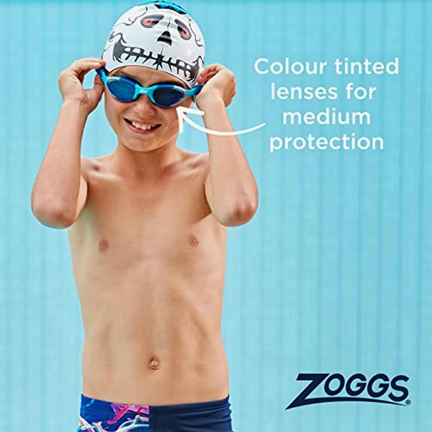 Thumbnail 5 de Zoggs Super Seal Kids Swimming Goggles (Ages 6–14) – UV Protection, Anti-Fog, Quick-Adjust Comfort Strap