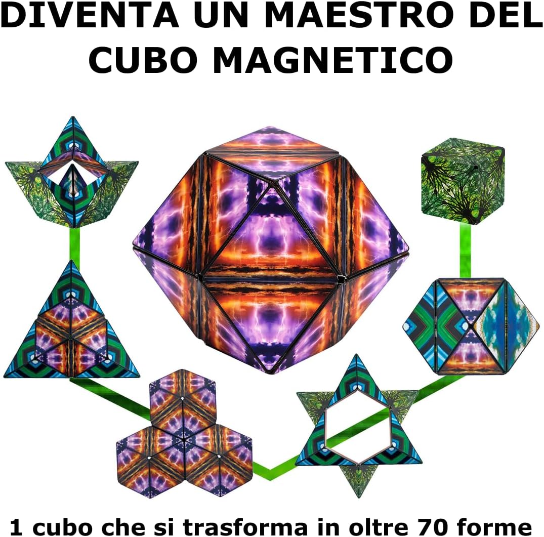 Detalle 2 de SHASHIBO Cubo Cambiaforma 36 magneti