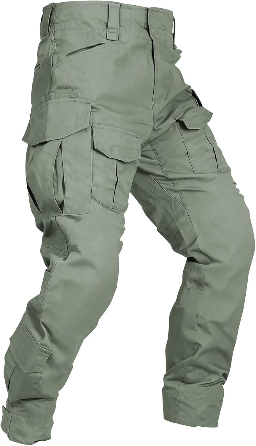 Detalle de VATINNT Men's Hiking Tactical Trousers: Waterproof Camouflage Cargo Pants for Outdoors