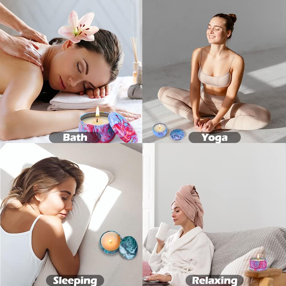 Thumbnail 4 de SUPERSUN 6 Bath Bombs Gift Set with 3 Candles 🛀