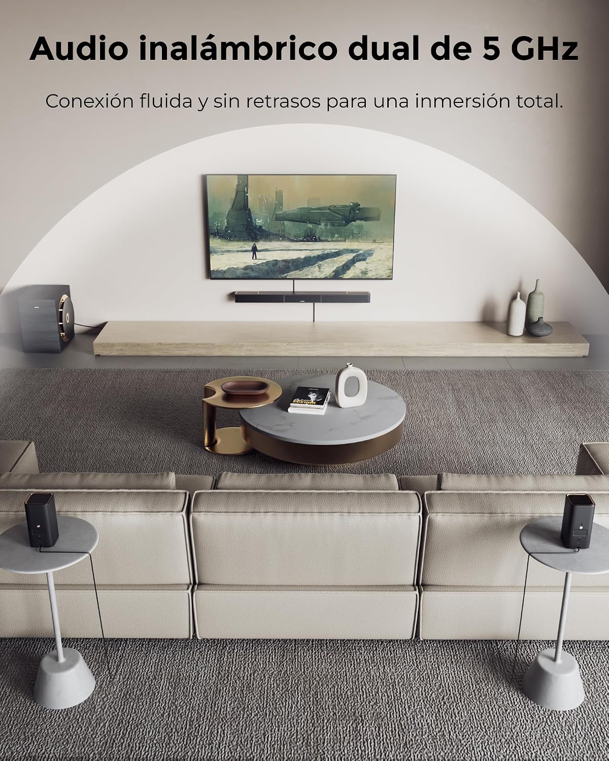 Thumbnail 4 de ULTIMEA Skywave X70 980W Barra de sonido Dolby Atmos