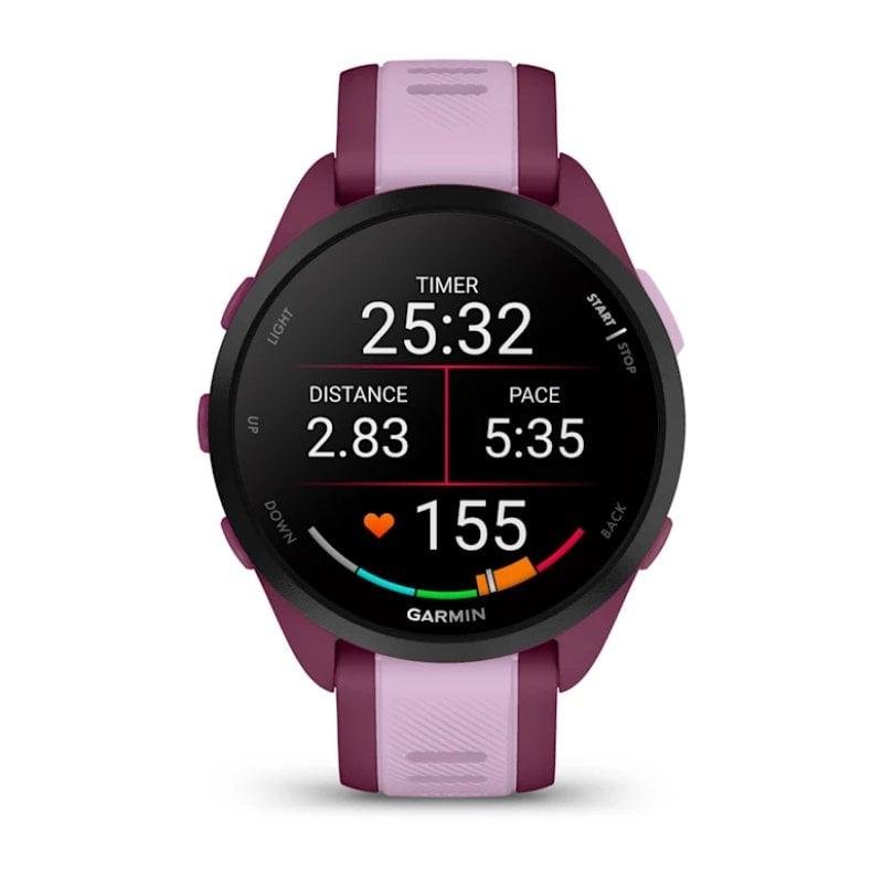 Detalle 2 de Garmin Forerunner 165 Music reloj GPS AMOLED 42 mm