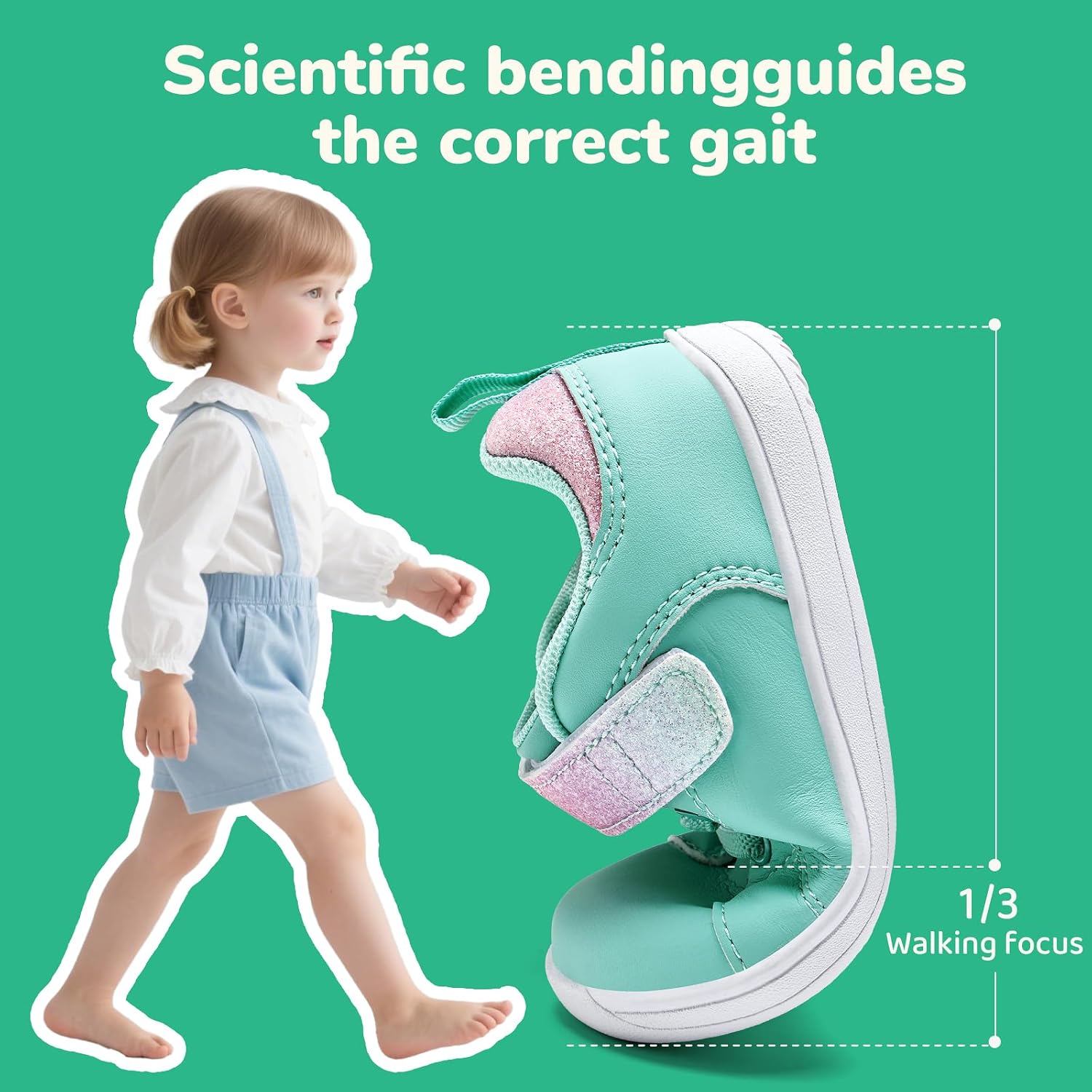 Detalle 1 de IceUnicorn Barfußschuhe für Kinder mit Zehenfreiheit