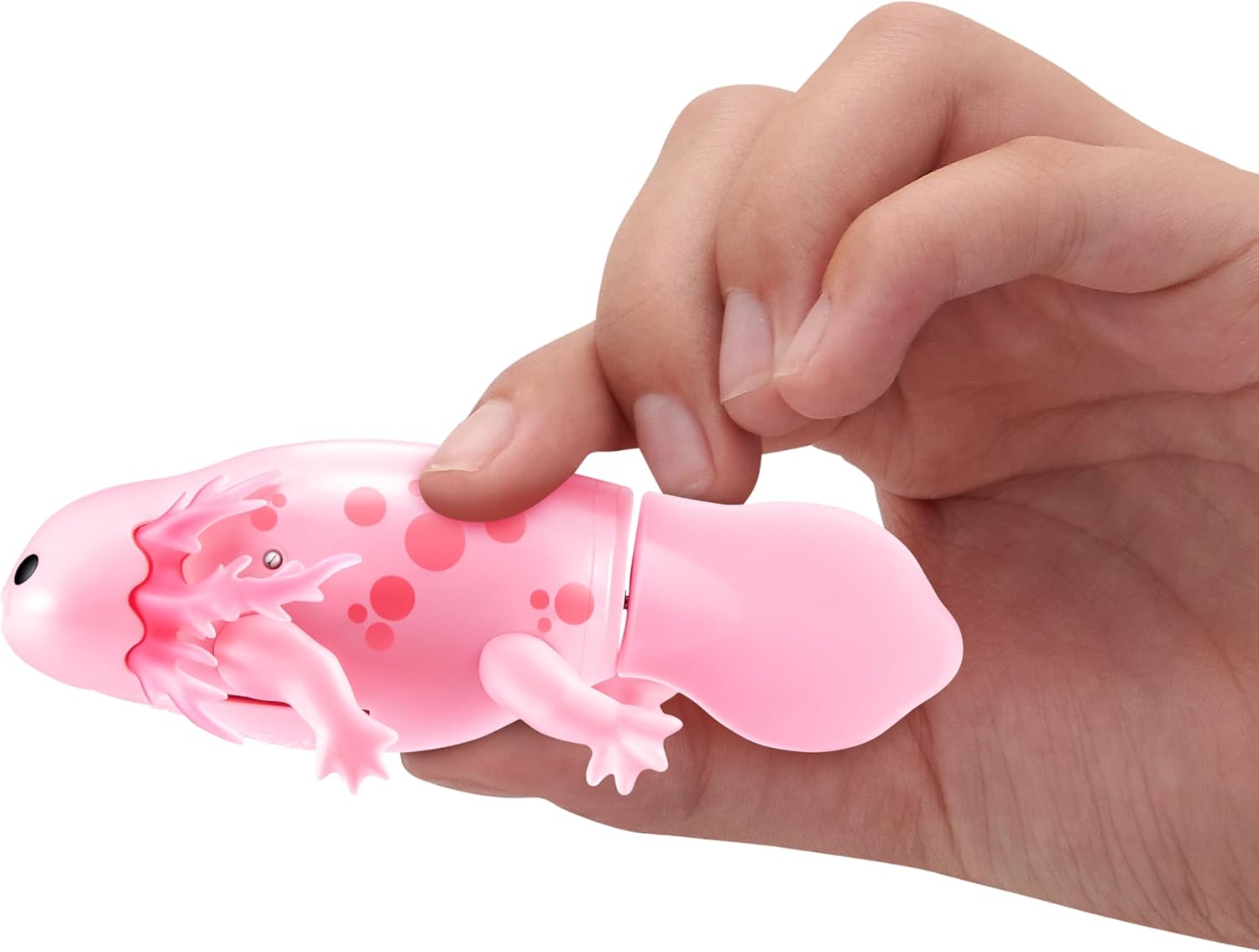 Detalle de Pets Alive ZURU Axolotl Natación Robótica, Mascota Electrónica Piscina 🐟