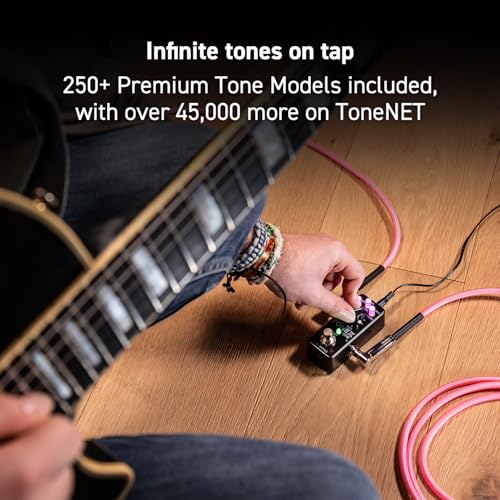 Thumbnail 7 de IK Multimedia Tone X One pedal: versatilità AI Tone Modeled per chitarra ed effetti in pedaliera