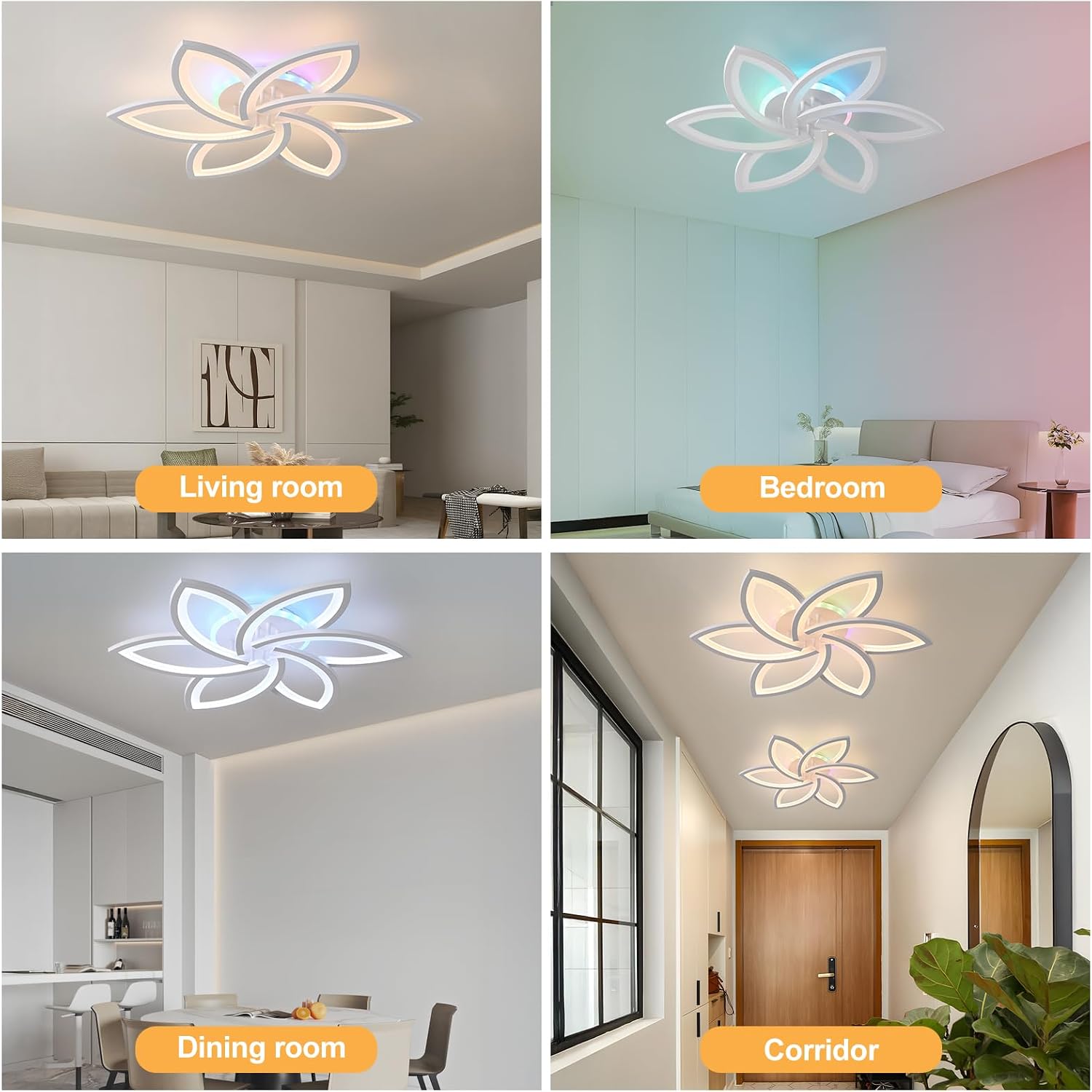 Thumbnail 5 de ZAITINZ 50W LED dimmable ceiling light RGB